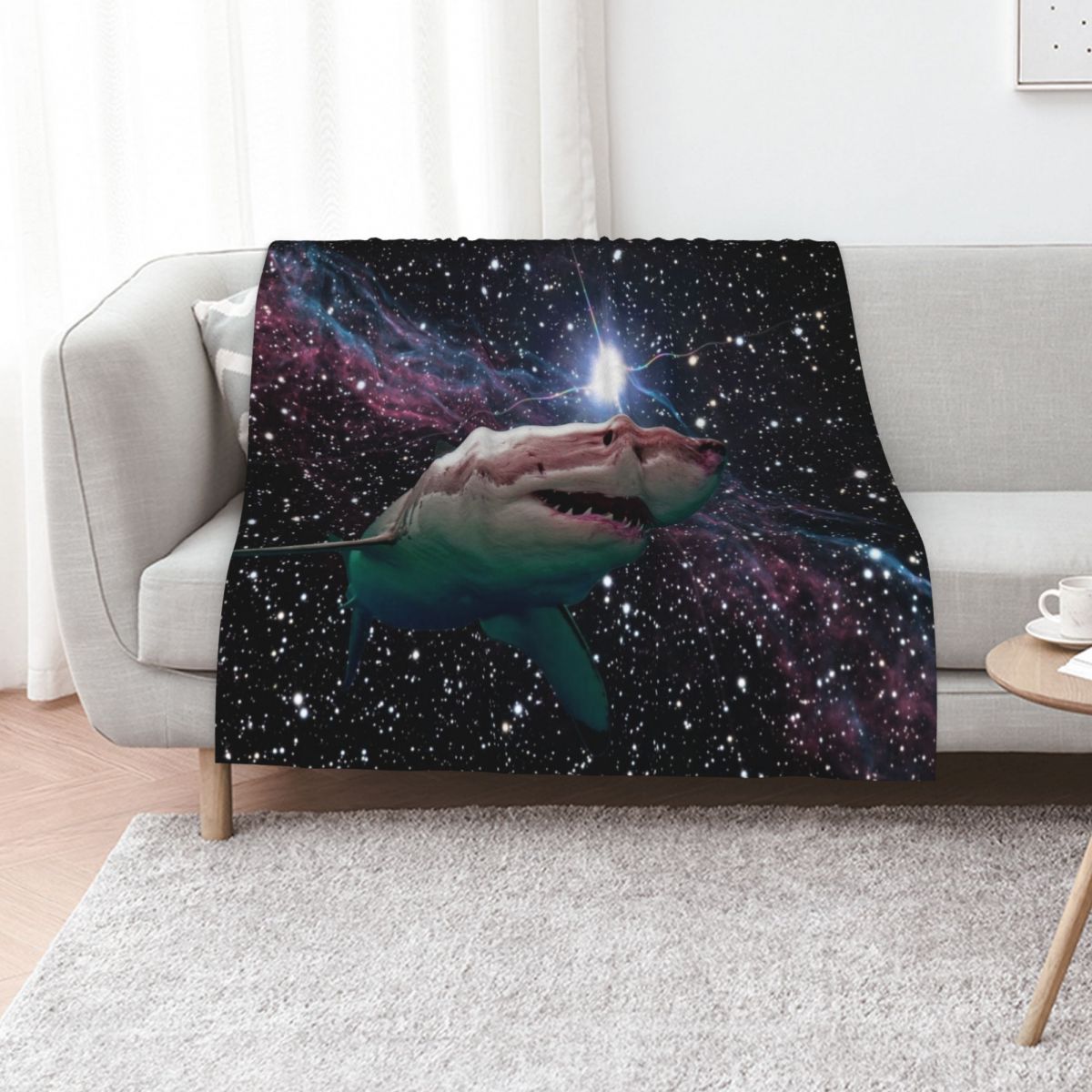 Space Blanket Heavy - بطانية رمي سبيس شارك شاجي ثقيلة