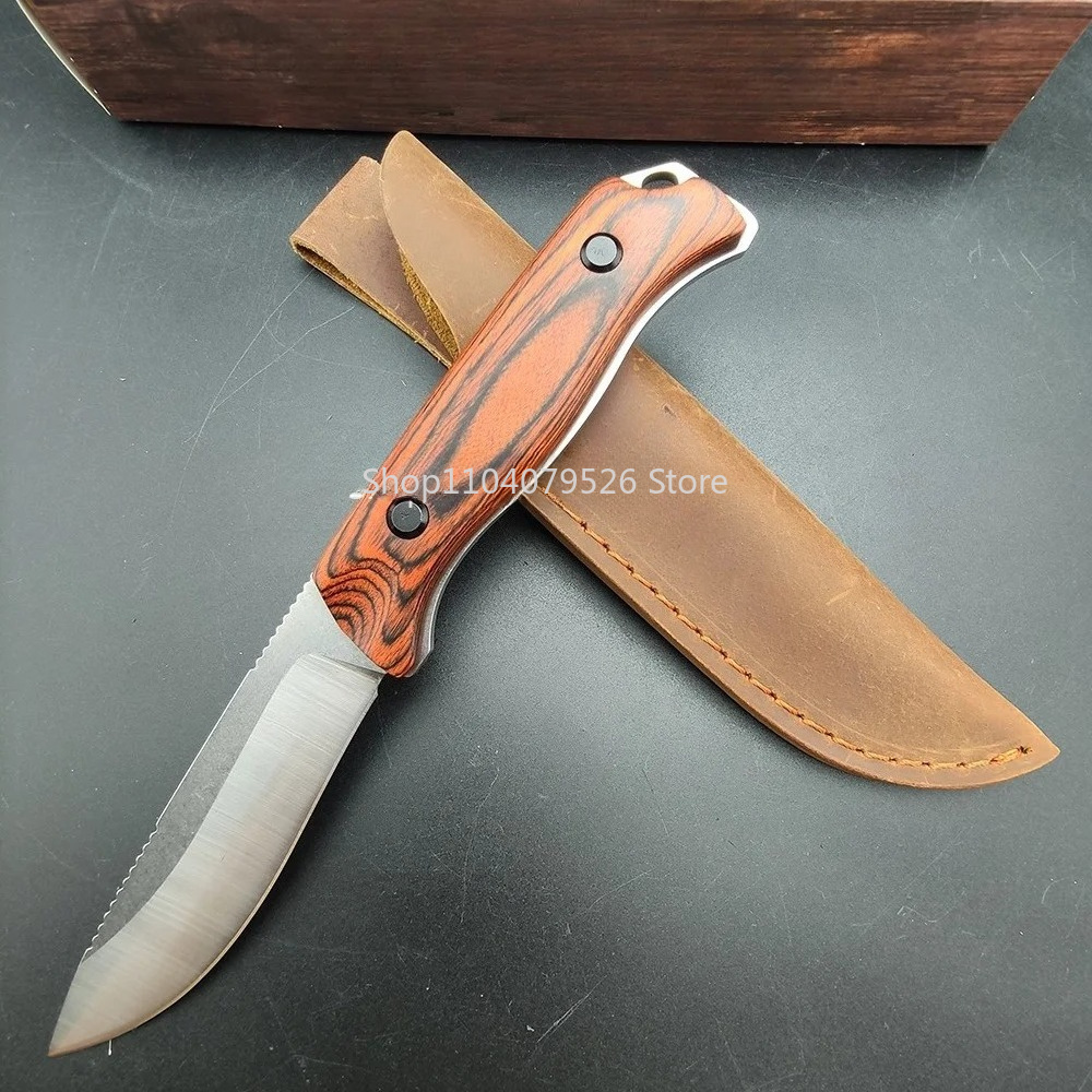 سكين BM 15002 سادل ماونتن سكين - مراجعة Outdoor Adventure With No Backpack وسعره
