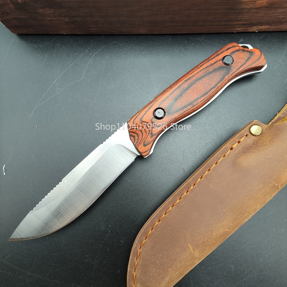 سكين BM 15002 سادل ماونتن سكين - مراجعة Outdoor Adventure With No Backpack وسعره
