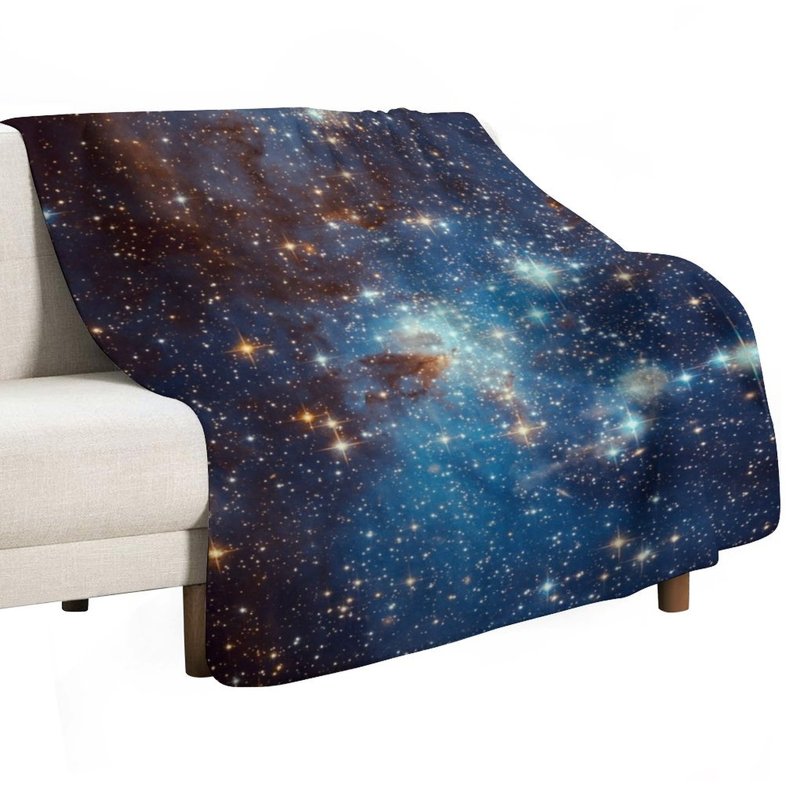 بطانية نجوم السديم الأزرق الفض - مراجعة Space Blanket Heavy وسعره