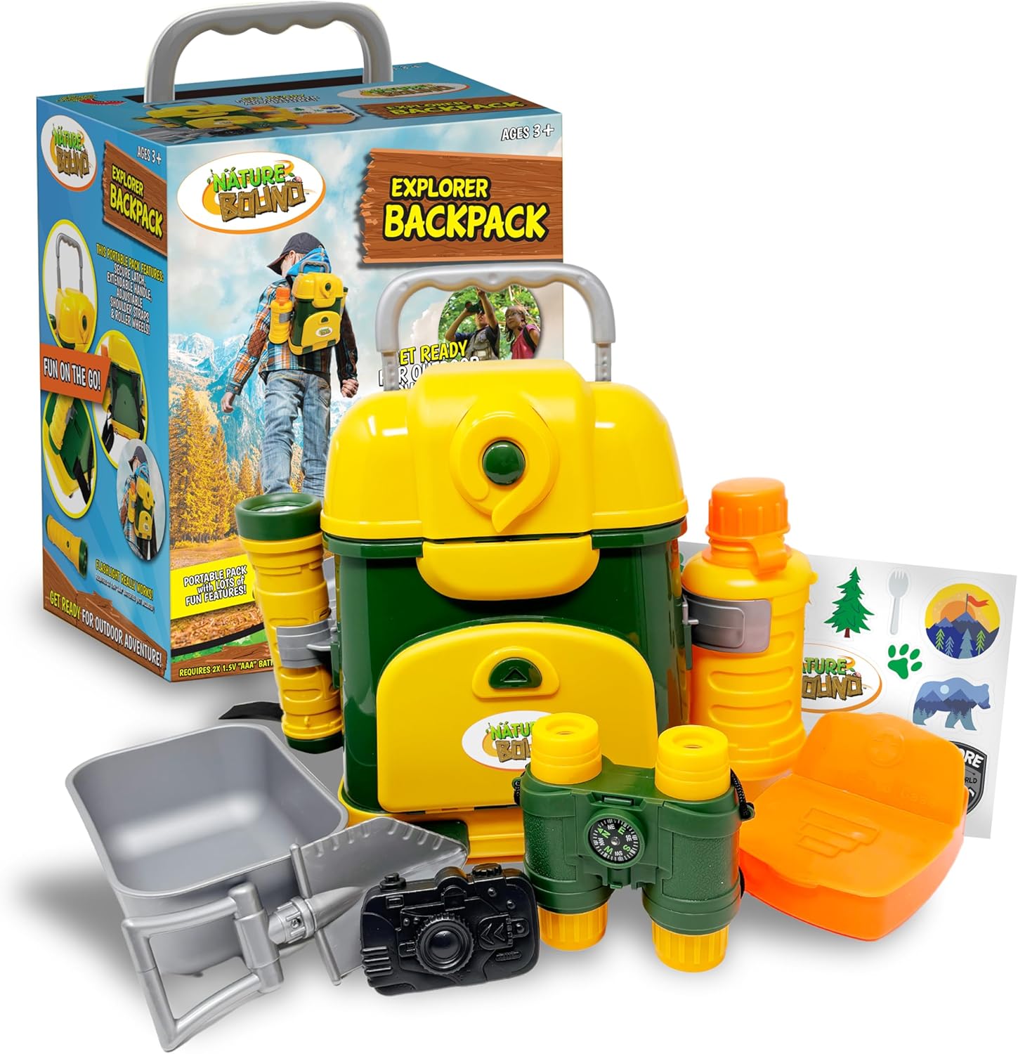 مجموعة حقيبة ظهر Nature Bound  - مراجعة Outdoor Adventure For Toddlers وسعره