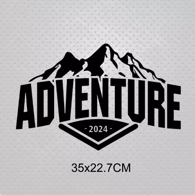 ملصق سيارة مغامرات الجبال 2024 - مراجعة Outdoor Adventure Words وسعره