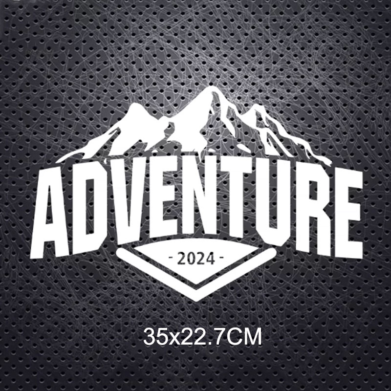 ملصق سيارة مغامرات الجبال 2024 - مراجعة Outdoor Adventure Words وسعره