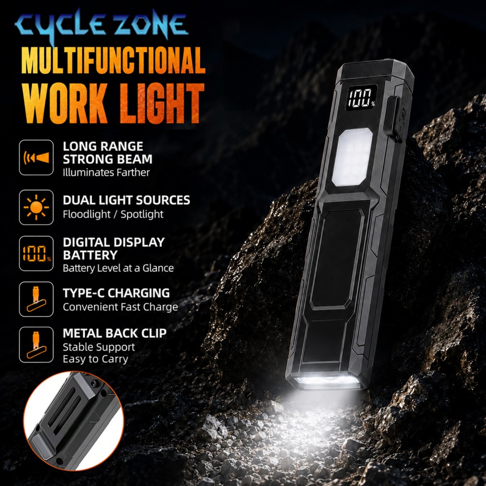مصباح يدوي LED محمول قابل للشح - مراجعة Outdoor Adventure Inc وسعره