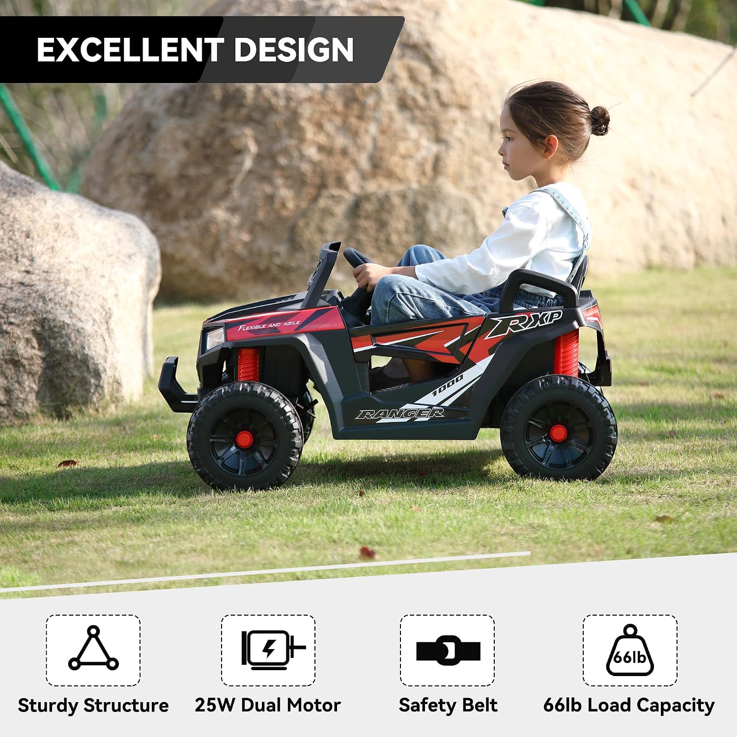 سيارة أطفال كهربائية تعمل بالب - مراجعة Outdoor Adventure For Toddlers وسعره